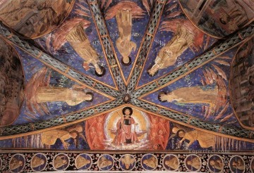 ベノッツォ・ゴッツォーリ Painting - 栄光のフランシスコと聖者ベノッツォ・ゴッツォーリ